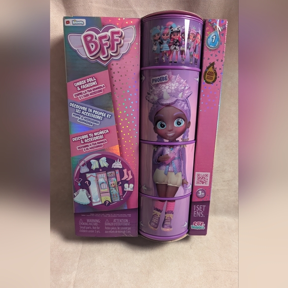 Cry Babies BFF Series 1 Phoebe Doll - Picture 1 of 7